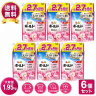 Bold ボールド 柔軟剤入り 洗濯洗剤 液体 華やかおひさまとプレミアムブロッサムの香り 詰め替え 1950g …