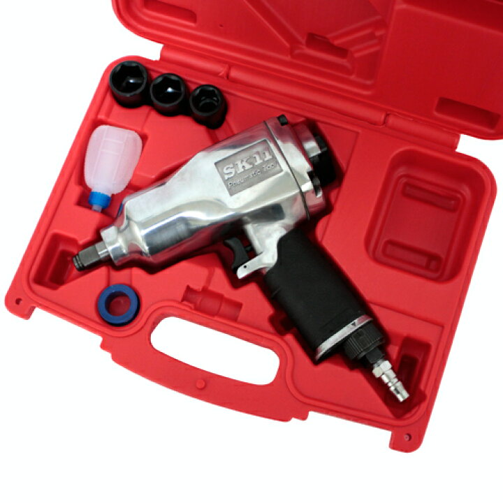 楽天市場】SK11 タイヤ交換インパクトレンチ エアーインパクトレンチ 1 