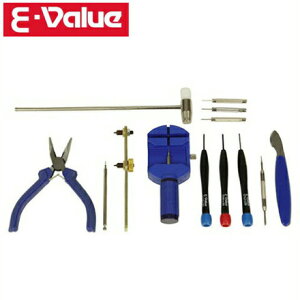 腕時計 工具セット ツールセット E-Value ETS-12WR 精密工具セット