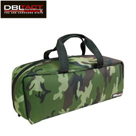 DBLTACT トレジャーボックス M DTQ-M-CA 迷彩 工具バック 工具バッグ ツールバッグ パーツケース ガーデニングバッグ 工具入れ 工具箱 ツールボックス