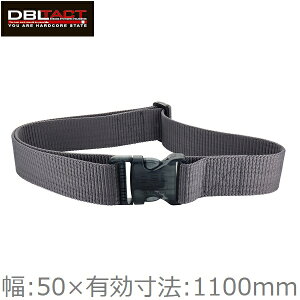DBLTACT 作業ベルト 安全ベルト ワンタッチベルト DT-OB-GL 50mm サポートベルト 安全帯 腰袋 工具 工具差し 作業着 電工 大工道具 グレー