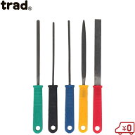 trad ヤスリセット 5本組 TF-25 ヤスリスティック やすり 鑢 工具 刃物研ぎ 金工作業