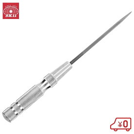 SK11 アルミ柄千枚通し SGN-6 ステン針 大 錐 直径約3.15mm きり 針 穴あけ