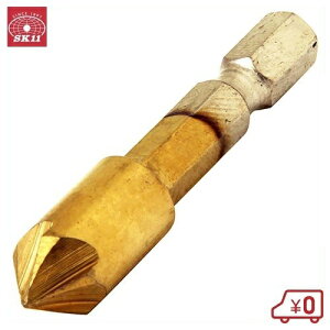 SK11 六角軸フリードリル 10mm 6.35mm六角軸 鉄工用ドリルビット 穴あけ 10.0mm