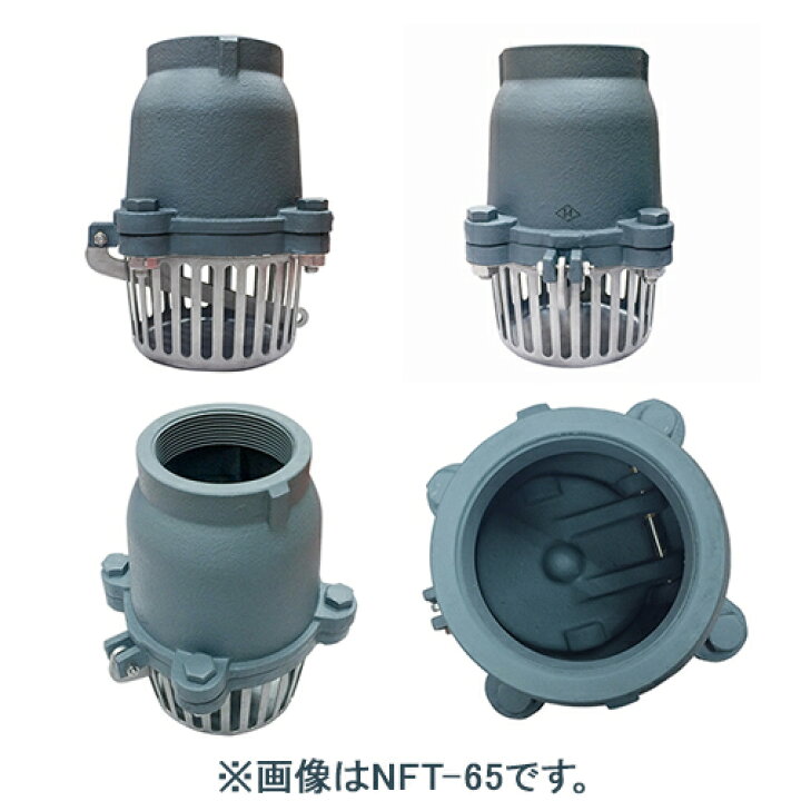 楽天市場】エバラポンプ 鋳鉄製 フート弁 100A フランジ形 NFT-100 