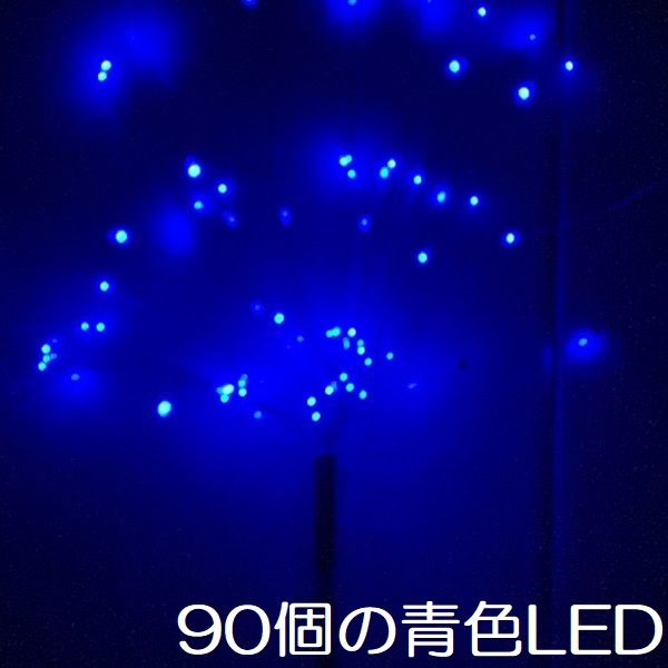 90個の青色LEDが風でユラユラ揺れて撃退します 防獣ライト ソーラー式撃退ライト S-90L センサー付き LEDライト 害獣対策 獣除け 鹿 イノシシ対策 日本製 春の新作 駆除 害獣忌避