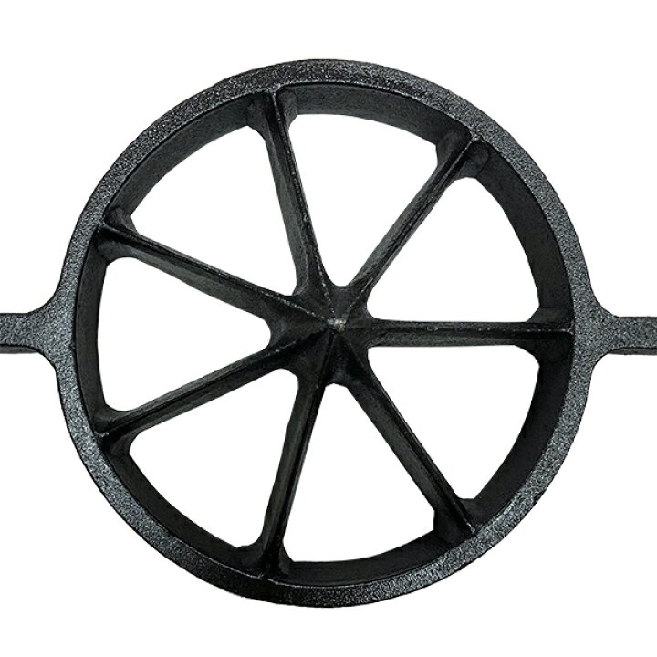 楽天市場】両手竹割り器 孟宗竹用 7つ割 200mm 鋳物製 竹割 竹割り工具  