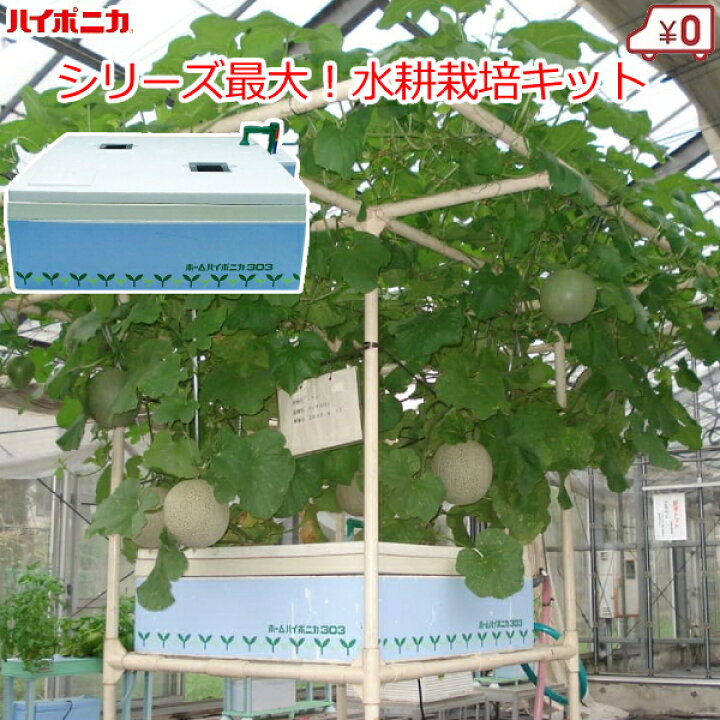 楽天市場】ハイポニカ 水耕栽培キット ホームハイポニカ303 家庭用 