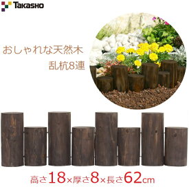 楽天市場 花壇 丸太の通販