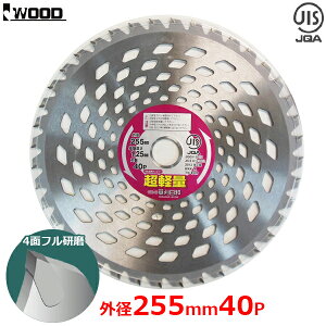 IWOOD a `bv\[ yʃ^Cv 255mm×40P Oa255mm ֐n ւn y JIS}[NF @ @  i p[c