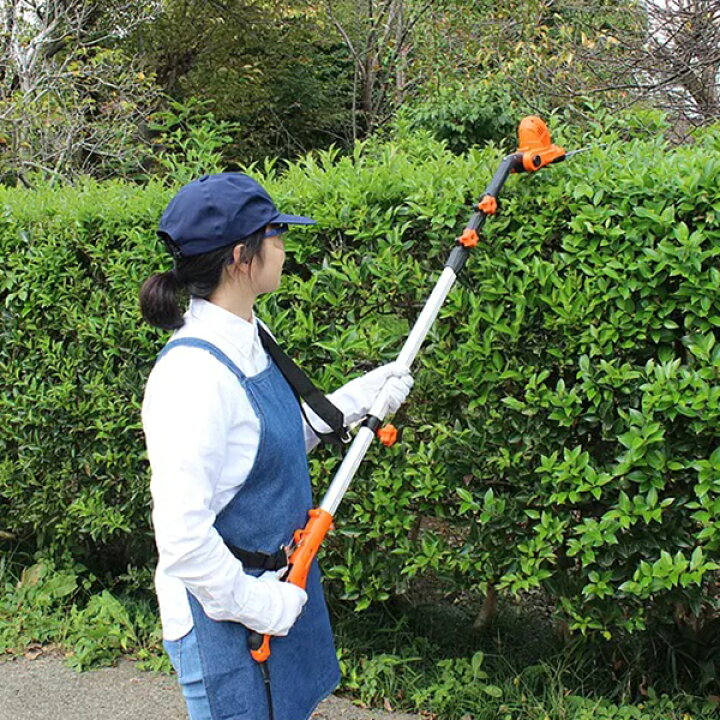 楽天市場】YARDFORCE 3m剪定ポールバリカンAir ヘッジトリマー 植木 