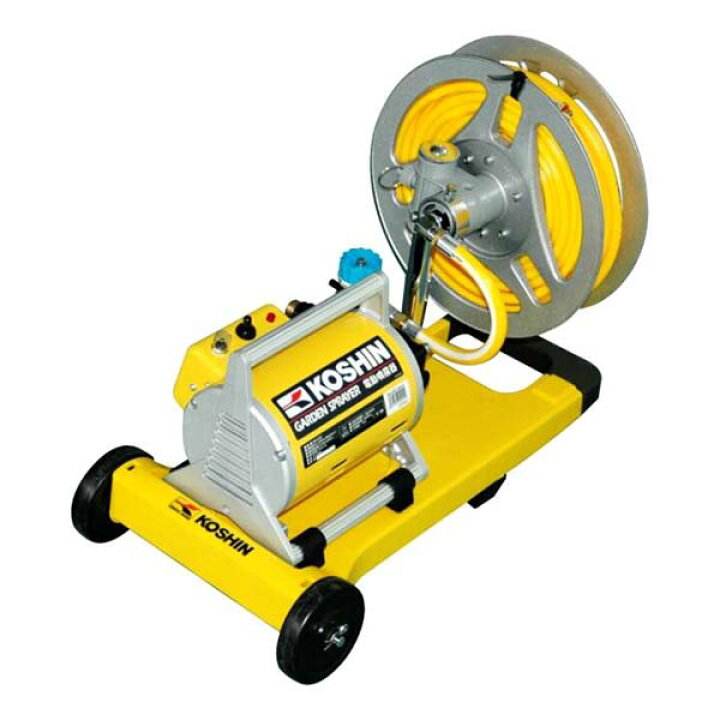 楽天市場】工進 電動 噴霧器 動噴 100V/250W MS-252R リール 