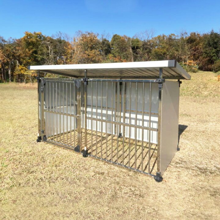 楽天市場】法人限定 犬小屋 屋外 屋外用 犬舎 ケージ 大型犬 中型犬 