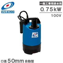 楽天市場】水中ポンプ ツルミ 100v 2インチの通販