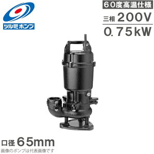 �c���~�|���v �����p �����|���v 65U2.75 60�x�Ή� 60mm 0.75kW 200V �r���|���v �����|���v �����r�� �����|���v ���� �ߌ����쏊