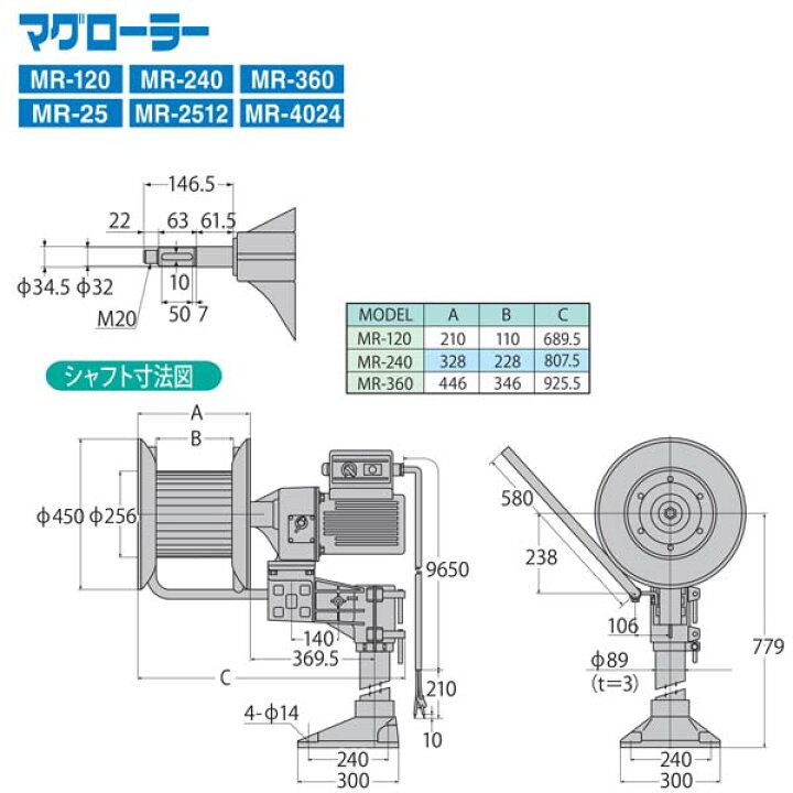 楽天市場】工進 アンカーウインチ 12V 250W 船舶用 電動ウインチ マグ 