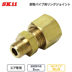 SK11 GAz p OWCg ǃpCvp 8mm 8 R1/8 RS-1108  CzǗp ȒP ڑ p GAp