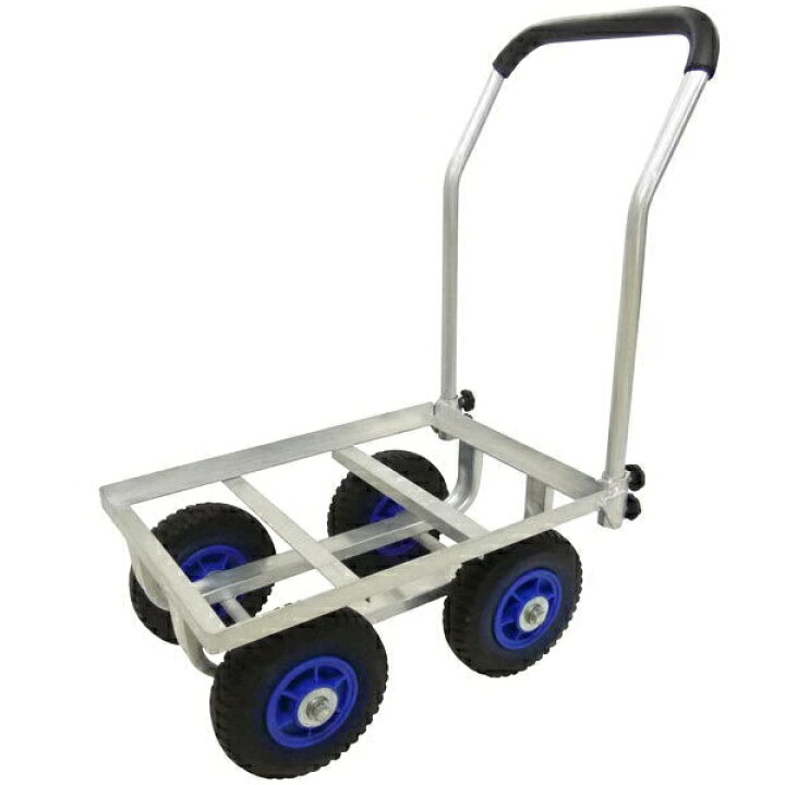 楽天市場】ハウスカー ノーパンクタイヤ付き コンテナカー 農業用台車 