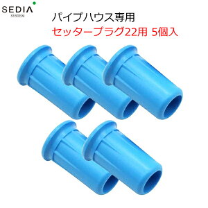 渡辺パイプ SEDIA セッタープラグ 22用 5個入り 22mm パイプハウス 末端部品 端部 仕上げ 末端止め ビニールハウス パーツ 部品 資材