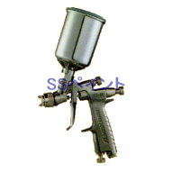 (K)アネスト岩田（イワタ）スプレーガン　LPH-80-104G＋PCG-2D-1　重力式　ノズル口径：1.0mm 150mlセン…