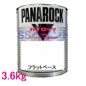 自動車塗料　ロックペイント　088-0095 パナロック　フラットベース　主剤　3.6kg