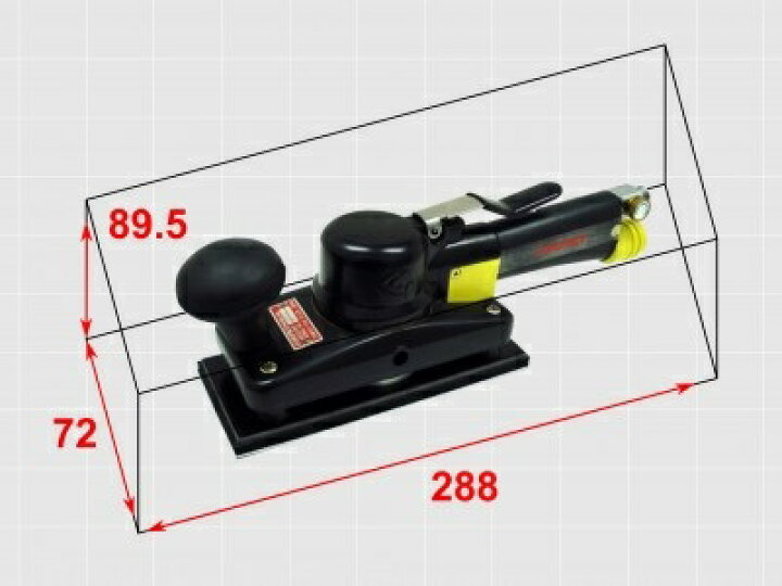 楽天市場】コンパクトツール 875C2D 吸塵式オービタルサンダー エア 