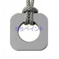 サンクスギヴィング　ダストカットメタル　C25　寸法：25mm×25mm×3mm(厚)　吊り下げロープ付き