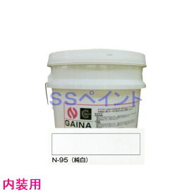 日進産業　断熱塗料　ガイナ（GAINA）低臭（内装用）色：しろ　7kg