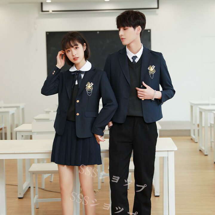 楽天市場】jk 制服 3点セット 4点セット 6点セット ブレザー制服 