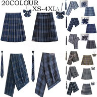楽天1位受賞 新色追加学生制服スカート 制服 スラックス メンズ 2点セット チェック柄 プリーツスカート …