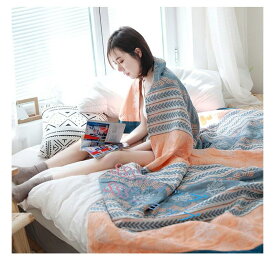 5重ガーゼケット【 シングル 】寝具 ケット 綿100％ 大判 150cm*200cm 200×230cm 肌に優しい 幾何柄 北欧 涼感 吸湿吸水 通気性 洗える 毛布 夏 快適 敏感肌も安心 快眠 タオルケット エコテックス 掛け布団 肌掛け布団 夏布団 おしゃれ コットンケット 母の日 プレゼント