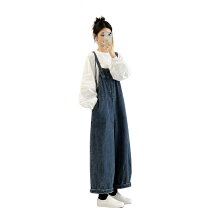 楽天市場】つなぎ デニム（パンツ｜ボトムス）：レディース 