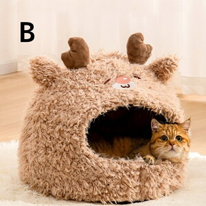 ペットハウス 猫小屋 ペットベッド 犬 猫 秋冬用 猫ベッド 犬ベッド マット付き 寝袋 ペット寝袋 ふわふわベッド 洗える 猫 小型犬 犬猫兼用 滑り止め ふわふわ かわいい 保温防寒 寒さ対策