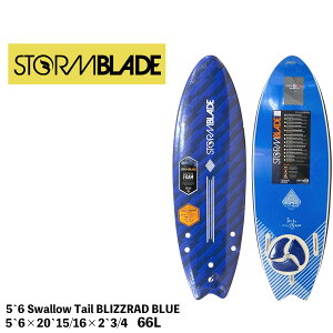 �T�[�t�{�[�h �\�t�g�{�[�h STORM BLADE / 5`6 Swallow Tail BLIZZRAD BLUE