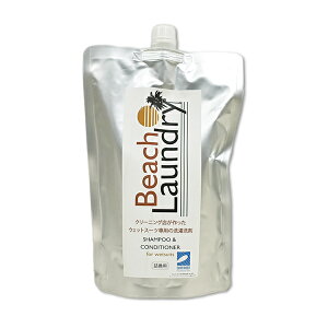 Beach Laundry r[`h[ EFbgX[cVv[ eʋlߑւpbN eco 1000ml _ܓ WETSUITS SHAMPOO & SOFTNER