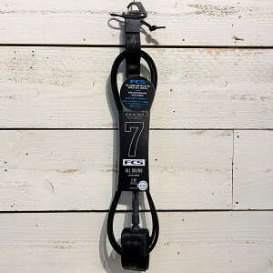 FCS GtV[GX [VR[h 7ft M[ ALL ROUND ESSENTIAL LEASH V[g{[h ~bhOX [V T[tB T[t{[h BLACK