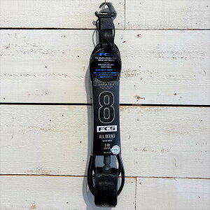 FCS �G�t�V�[�G�X ���[�V���R�[�h 8ft ���M�����[ ALL ROUND ESSENTIAL LEASH �V���[�g�{�[�h �~�b�h�����O�X ���[�V�� �T�[�t�B�� �T�[�t�{�[�h BLACK