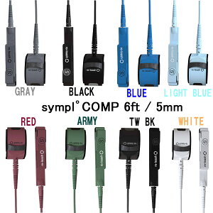 SYMPL° / ECO ���[�V�� 6 COMP / LEASH 6ft 5mm �V���v�� �R���v ���[�V���R�[�h �G�R �^�C���[�E�H�[���� �T�[�t�B��