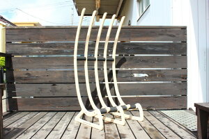 OCEANEARTH T[t{[hbN 4{p cu eBo[ t[X^fBObN TIMBER FREE STANDING RAX - 4 BOARD I[VAhA[X