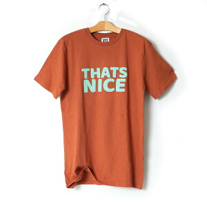 THATS NICE / OG PUFF T-SHIRT / SAGE GREEN×CUSTARD MUSTARD T�V���c