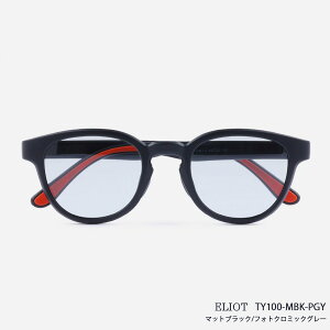 �T���O���X TYMER ELIOT Matt Black / Matt Clear Grey2 2�J���[ ���������Y �����Y ���f�B�[�X ���j�Z�b�N�X �X�|�[�c�T���O���X �J���[�����Y ���O���΍� �P�[�X�t��