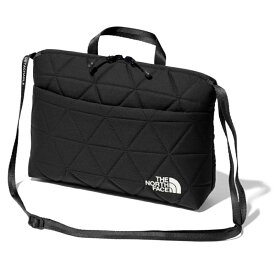 ノースフェイス ショルダーバッグ メンズ レディース キッズ THE NORTH FACE バッグ Geoface Pouch ザノースフェイス ジオフェイスポーチ 斜めがけ キルティング サコッシュ ポーチ ファッション ブランド 黒 2リッター NM32356