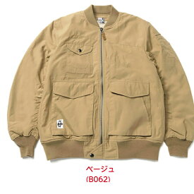 チャムス ジャケット MA-1 メンズ レディース CHUMS キャンピング ボマー ボアジャケット Camping Bomber Boa Jacket MA1 アウター 裏ボア モコモコ 防寒 防風 保温 大きいサイズ ファッション ブランド アウトドア ペンギン 黒 ベージュ M L XL 2XL CH04-1321