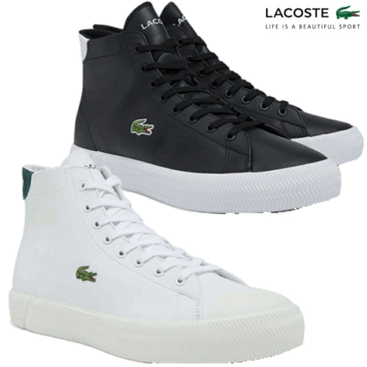 楽天市場】LACOSTE ラコステGRIPSHOT MID グリップショットミッド 