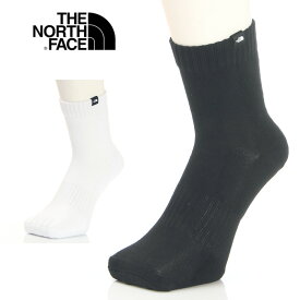 ノースフェイス 靴下 2足セット メンズ THE NORTH FACE ソックス TNF Organic 2P Socks 2足組 ザノースフェイス オーガーニックソックス シンプル 無地 ロゴ くつ下 SOX 抗菌 防臭 アウトドア キャンプ ファッション ブランド 黒 白 25 26 27 28 29cm NN82314