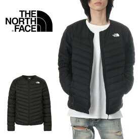 ノースフェイス ダウン ノーカラー ジャケット メンズ レディース THE NORTH FACE Thunder Roundneck Jacket ザノースフェイス サンダーラウンドネックジャケット 襟なし ダウンジャケット 大きいサイズ 撥水 薄手 軽量 アウトドア ブランド 黒 S M L XL XXL NY82313