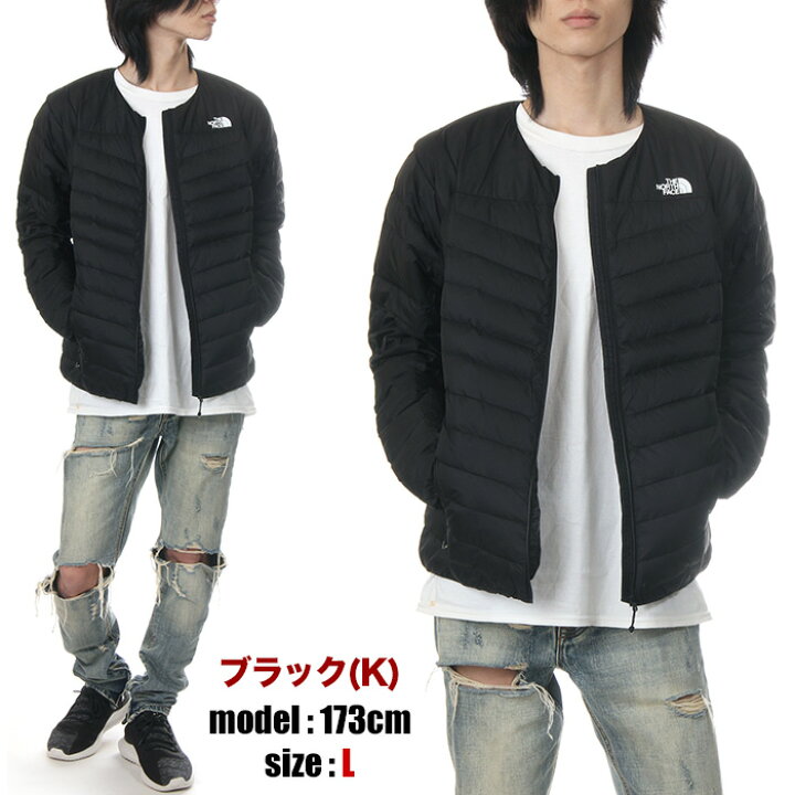 THE NORTH FACE (ザ ノースフェイス) キルティング ノーカラー  