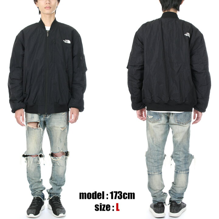楽天市場】ノースフェイス MA-1 ジャケット メンズ レディース THE 