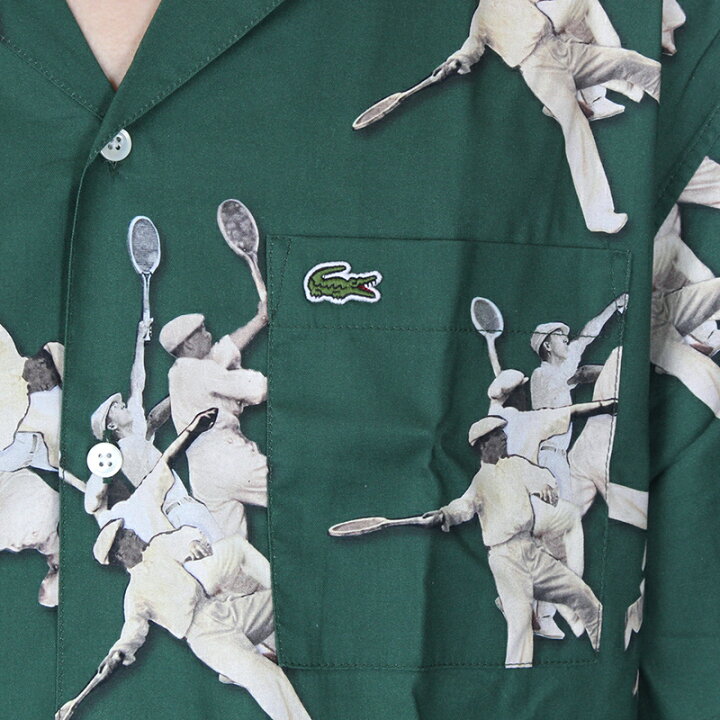 楽天市場】【セール】ラコステ オープンカラーシャツ メンズ LACOSTE 
