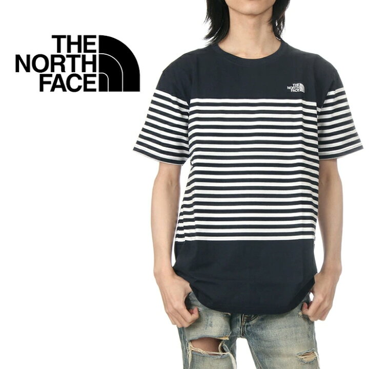 楽天市場】ノースフェイス ボーダー Tシャツ メンズ レディース THE 